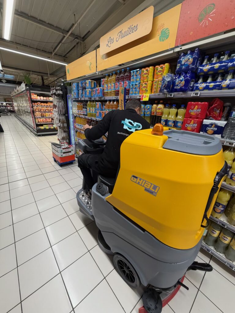 nettoyage magasin intermarché lardenne toulouse